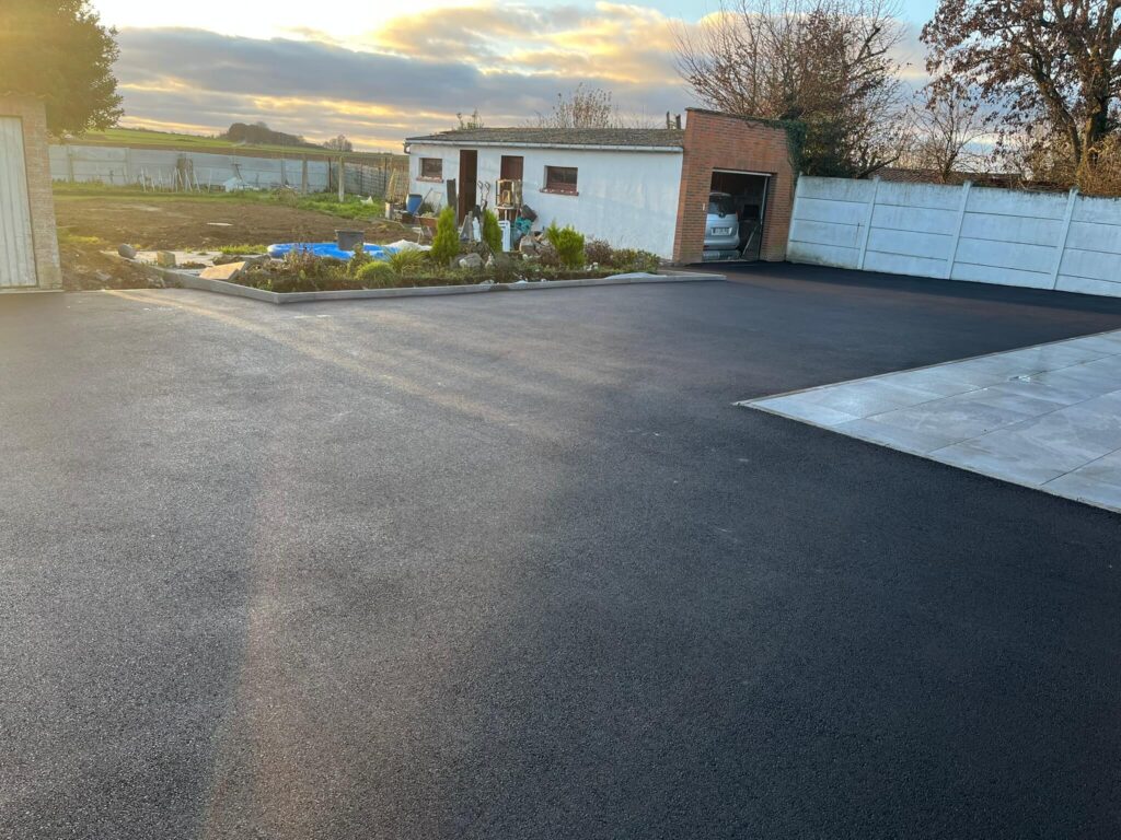 parking en enrobé
